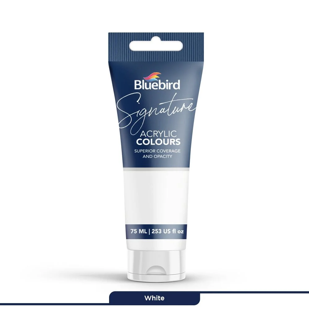 Signature Acrylic Colours - 75 ml - Basic Shades - Image 12