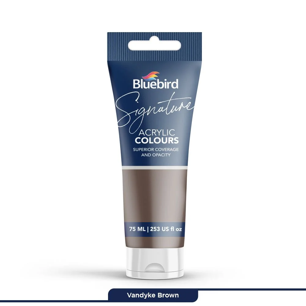 Signature Acrylic Colours - 75 ml - Basic Shades - Image 8